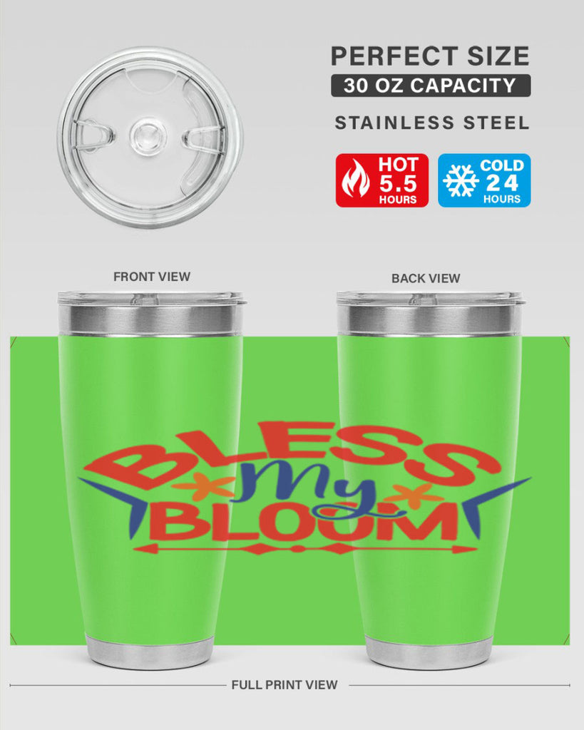 Bless My Bloom 38#- spring- Tumbler