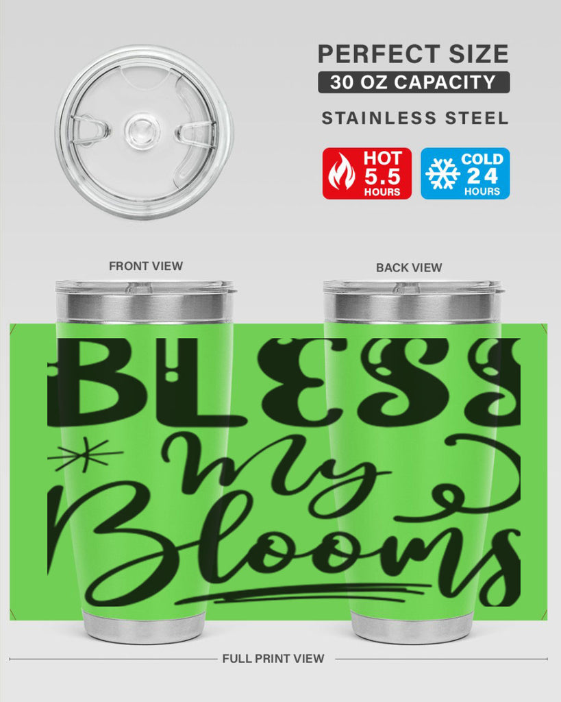 Bless My Blooms  63#- spring- Tumbler