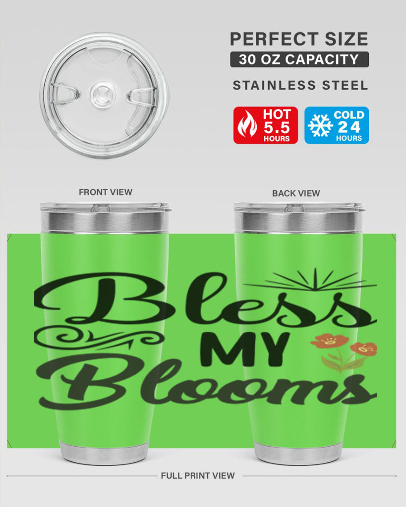 Bless My Blooms  66#- spring- Tumbler
