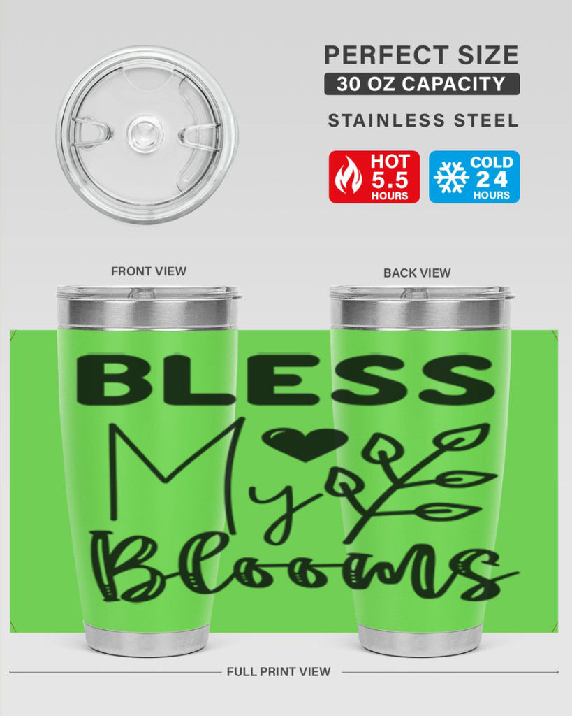 Bless My Blooms 44#- spring- Tumbler