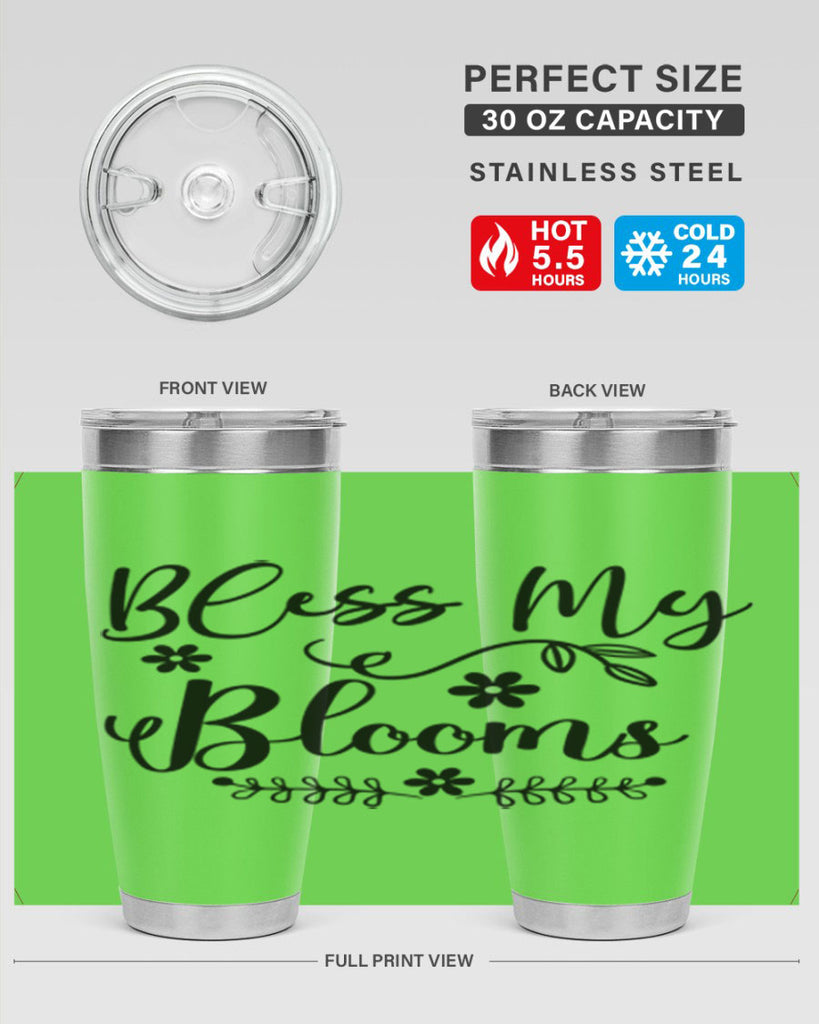 Bless My Blooms 45#- spring- Tumbler