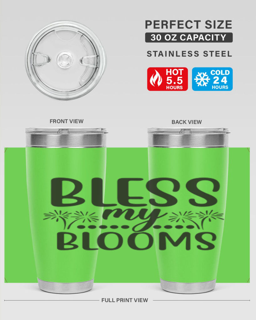 Bless my blooms 39#- spring- Tumbler