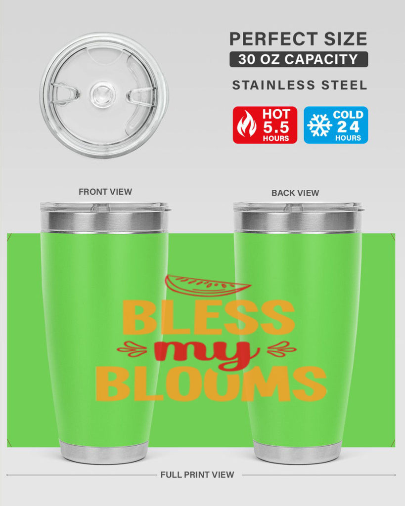 Bless my blooms 41#- spring- Tumbler