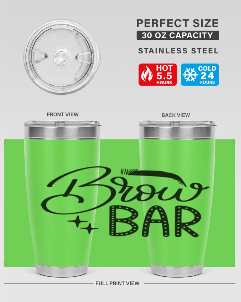 Brow Bar Style 125#- make up- Tumbler