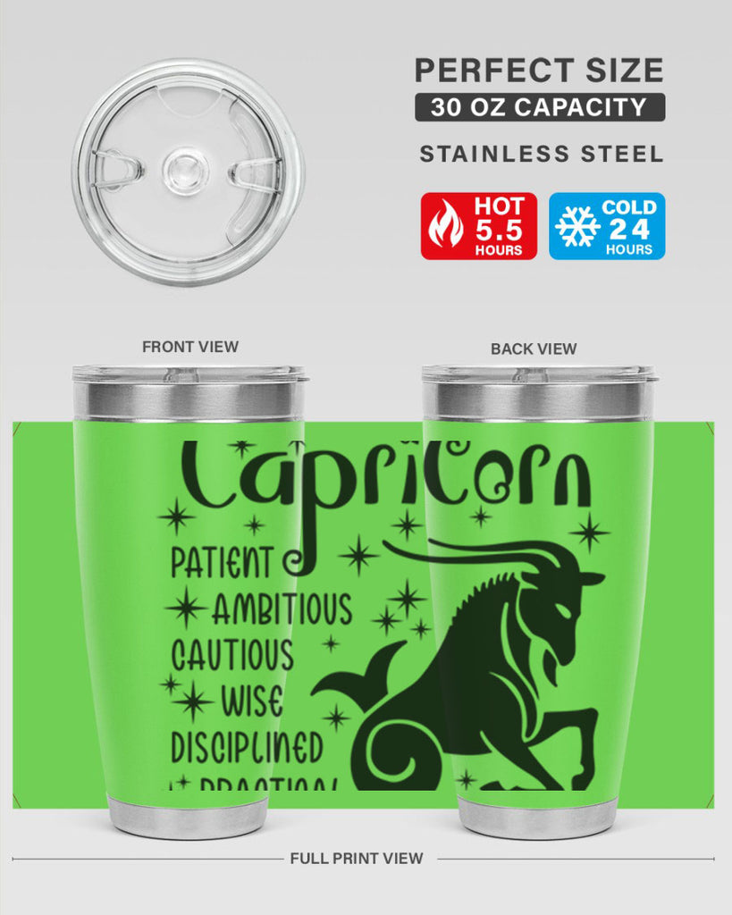 Capricorn 182#- zodiac- Tumbler