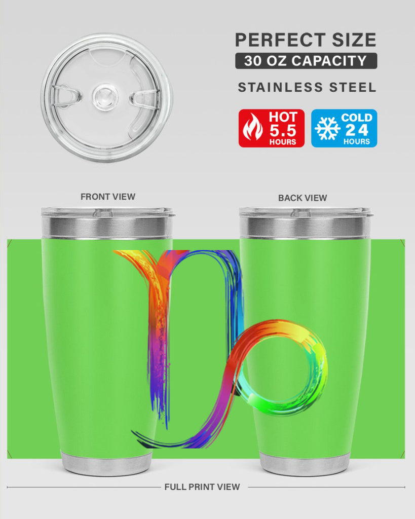 Capricorn 187#- zodiac- Tumbler