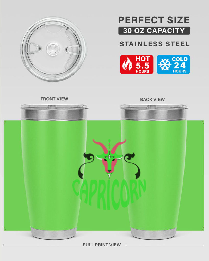 Capricorn 189#- zodiac- Tumbler