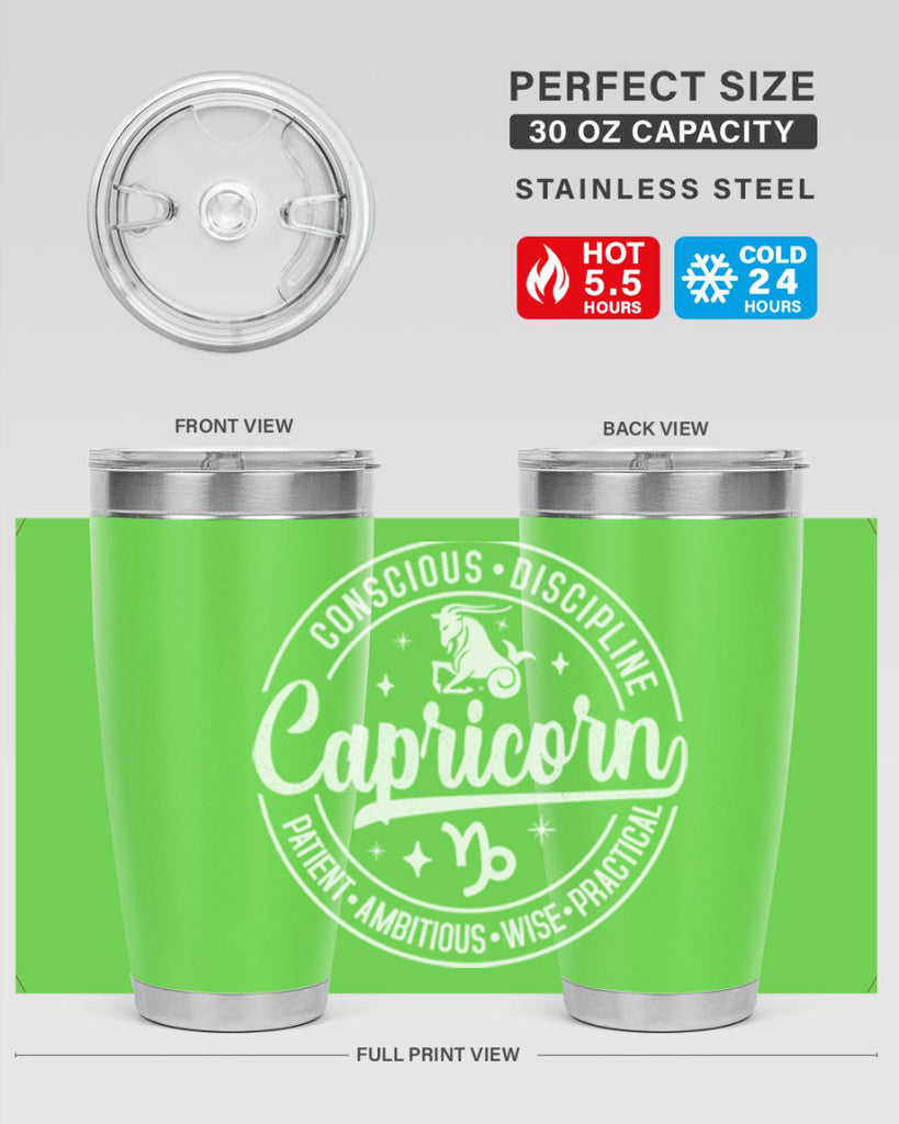 Capricorn 191#- zodiac- Tumbler