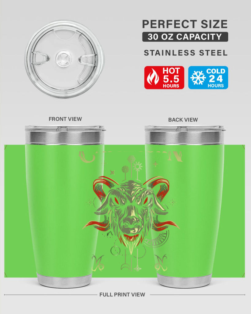 Capricorn 198#- zodiac- Tumbler