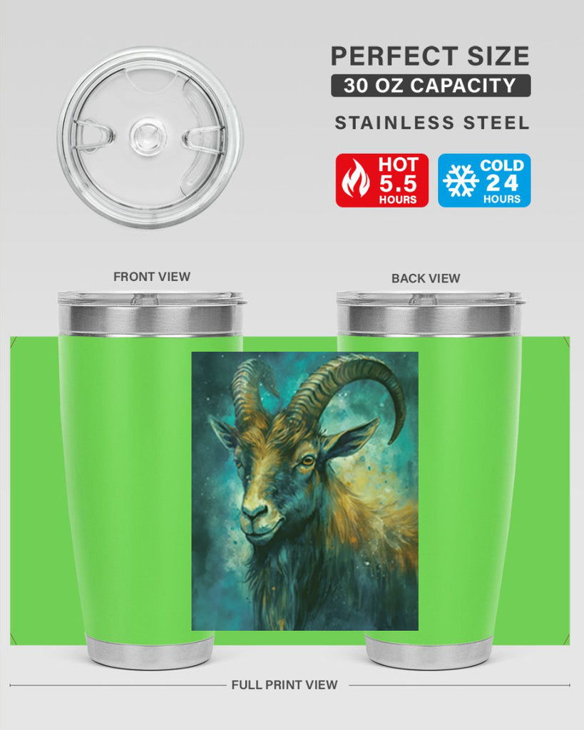 Capricorn 37#- zodiac- Tumbler