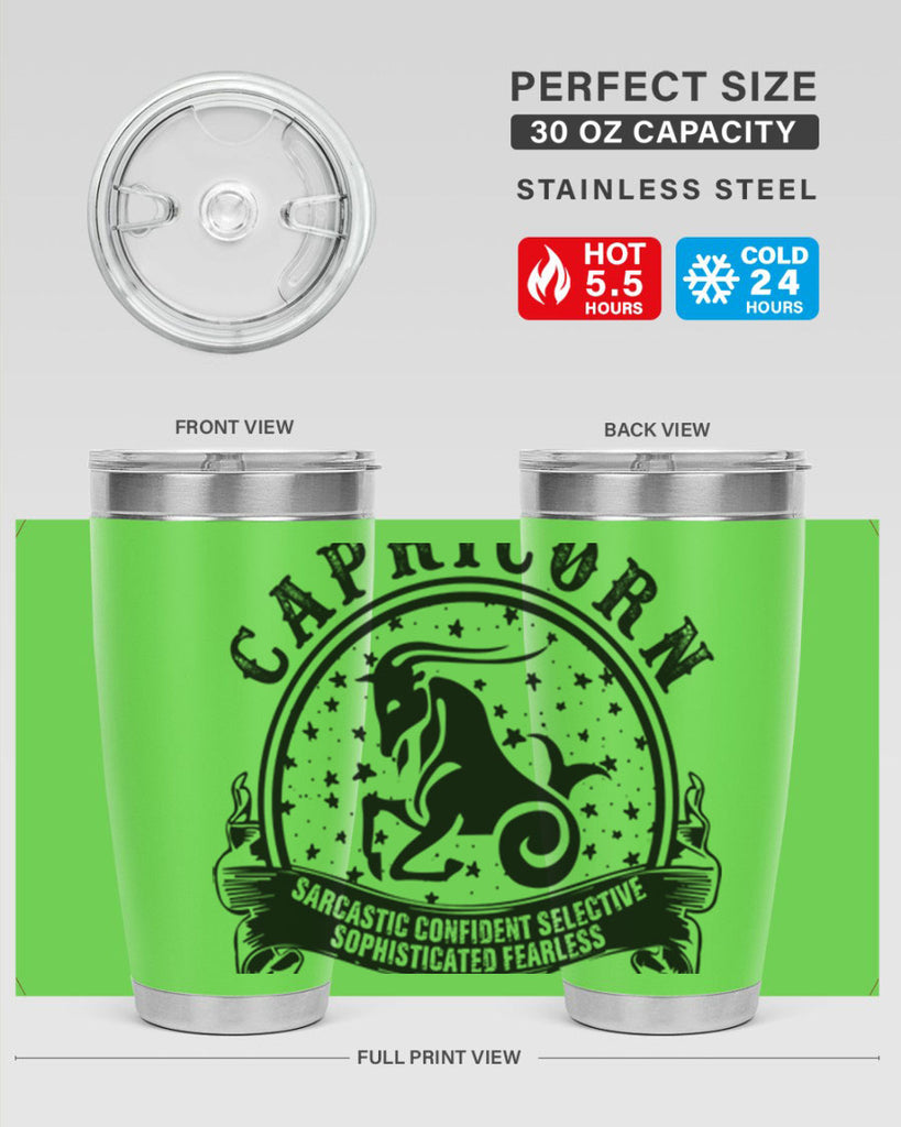 Capricorn 38#- zodiac- Tumbler