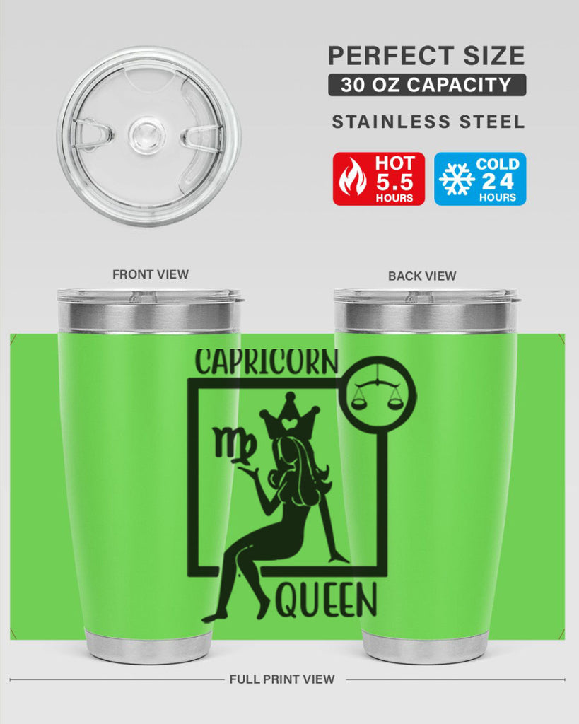 Capricorn queen 194#- zodiac- Tumbler