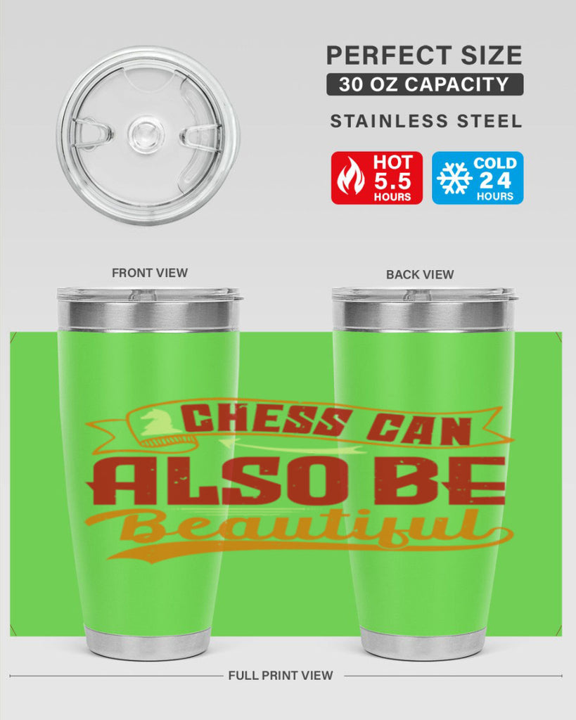 Chess can also be beautiful 28#- chess- Tumbler