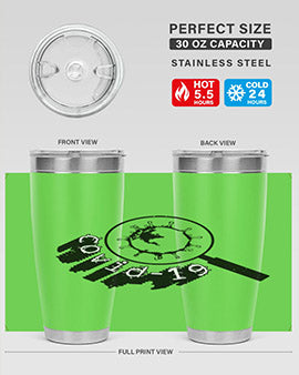 Covid Style 57#- corona virus- Tumbler