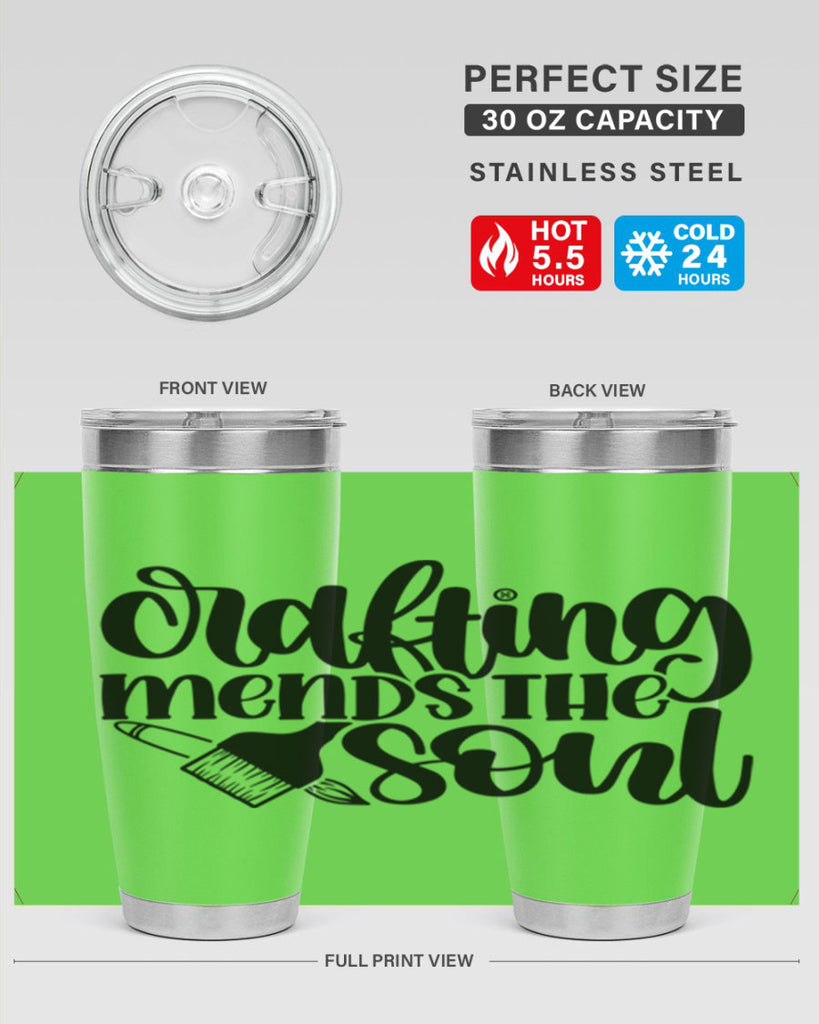 Crafting Mends The Soul 32#- crafting- Tumbler