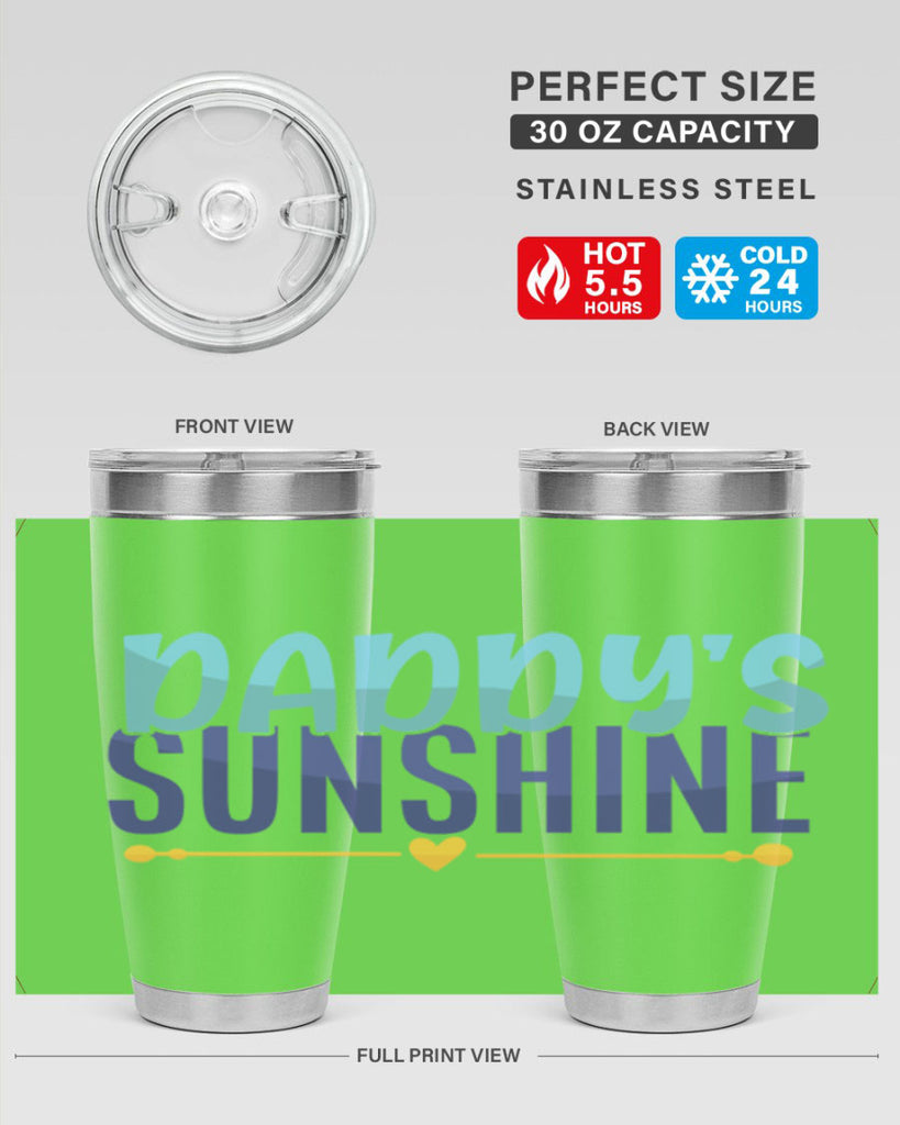 Daddys Sunshine 19#- dad- Tumbler