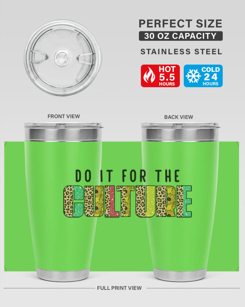 Do It For The Culture Juneteenth Png 12#- Juneteenth- tumbler