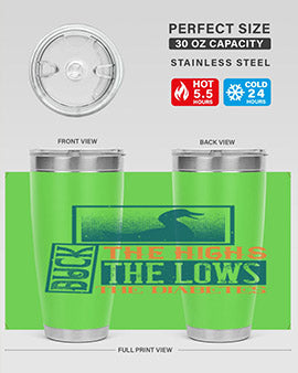 Duck The Highs Duck The Lows Duck The Diabetes Style 40#- diabetes- Tumbler