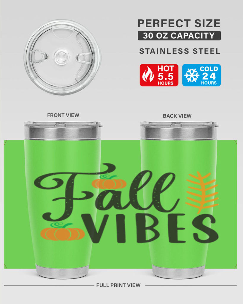 Fallvibes 163#- fall- Tumbler
