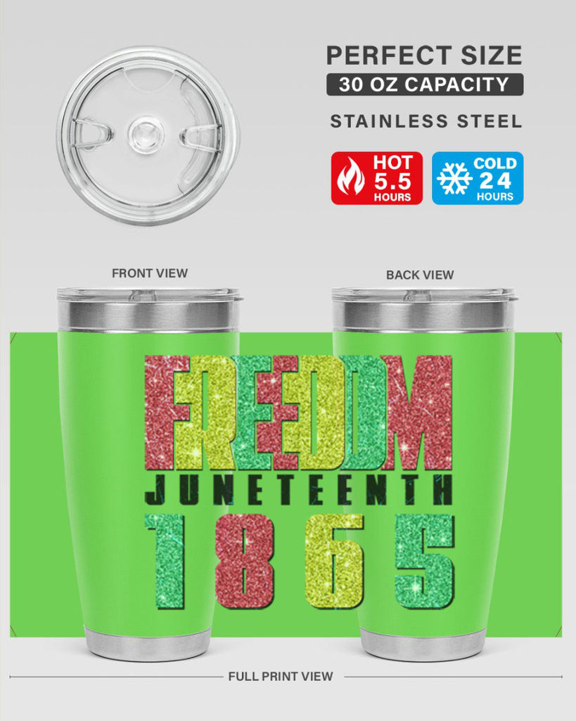 Freedom Juneteenth Since 1865 Design 16#- Juneteenth- tumbler