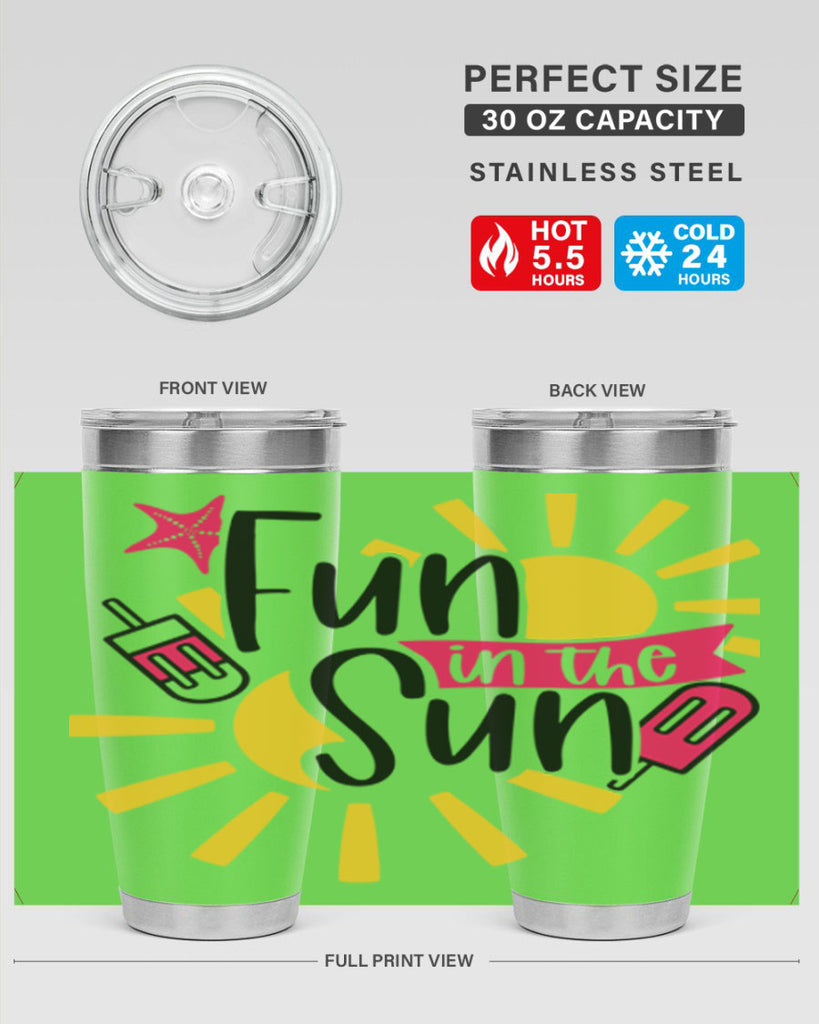 Fun In The Sun Style 45#- summer- Tumbler