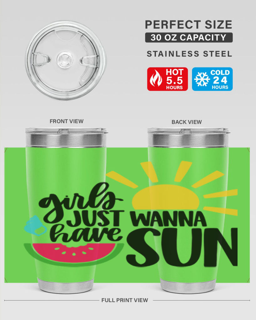Girls Just Wanna Have Sun Style 44#- summer- Tumbler