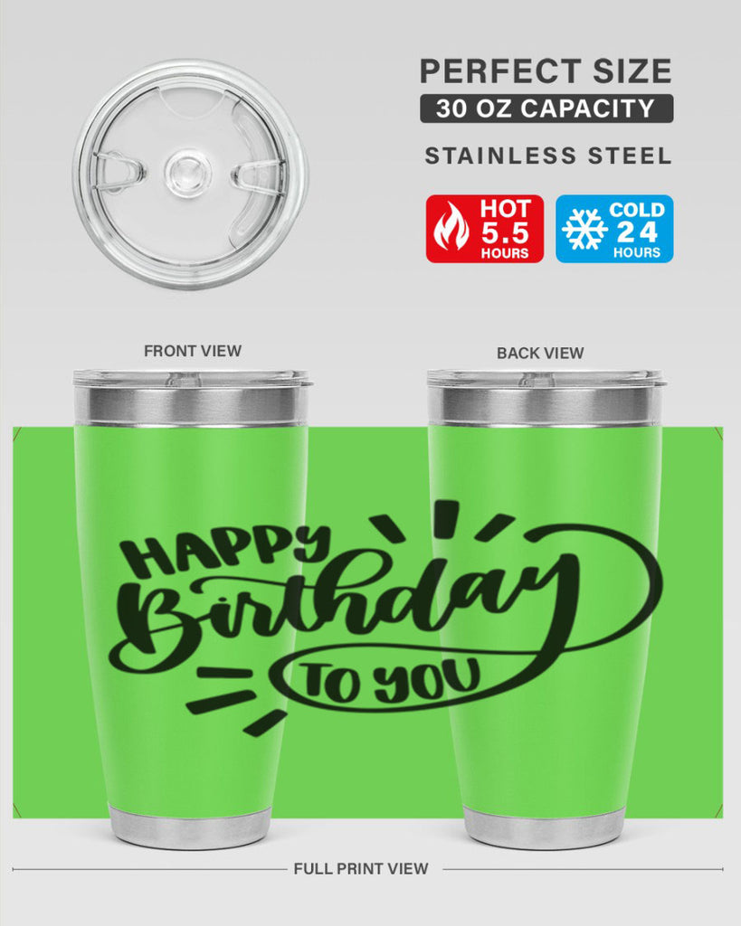 Happy Birthday To You Style 4#- birthday- tumbler
