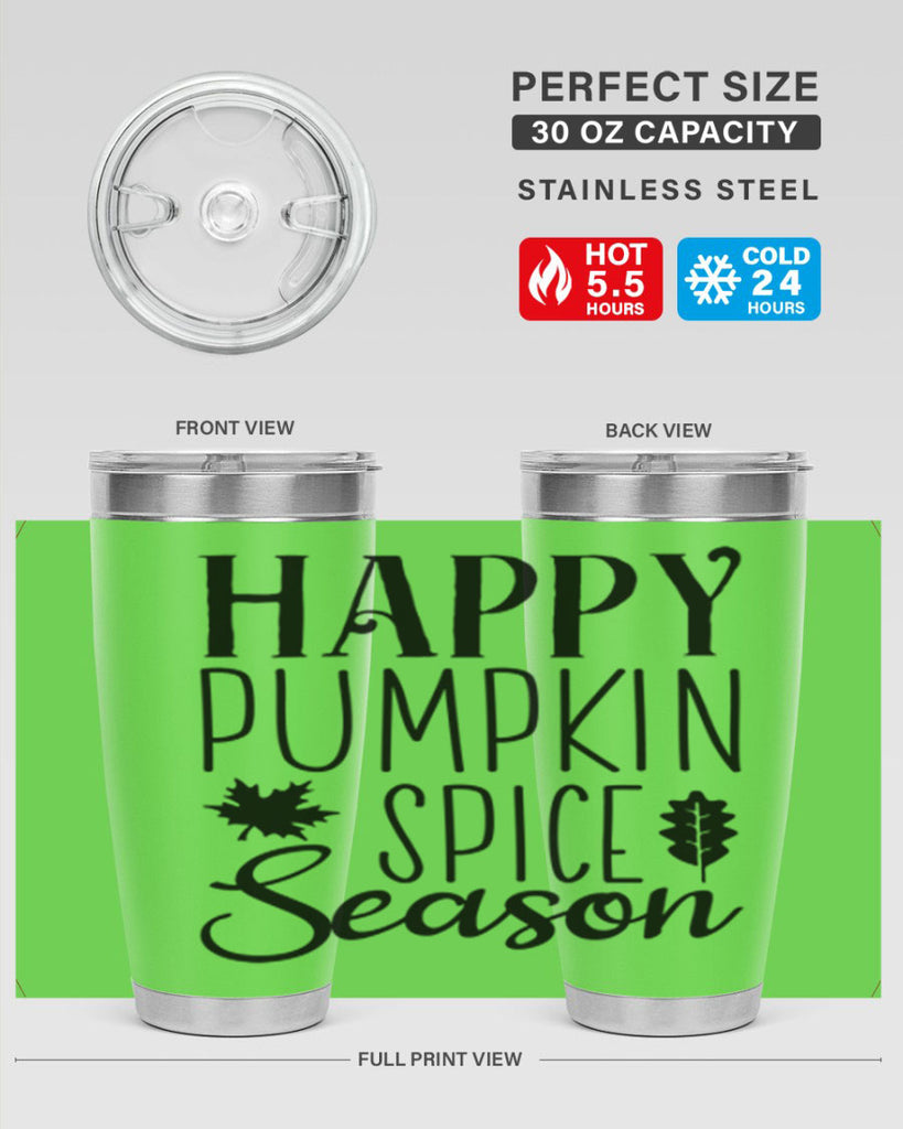Happy Pumpkin Spice Sason 241#- fall- Tumbler