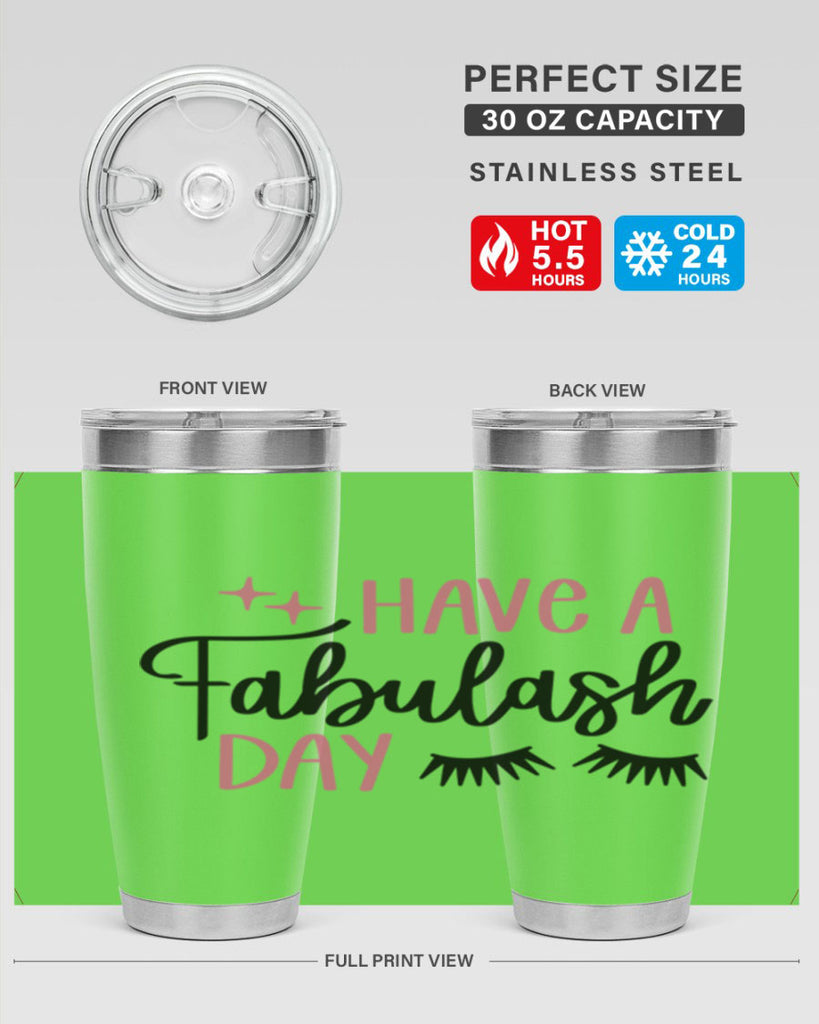 Have Fabulash Day Style 90#- make up- Tumbler