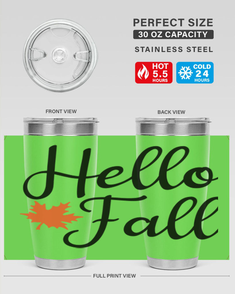 Hello Fall 274#- fall- Tumbler