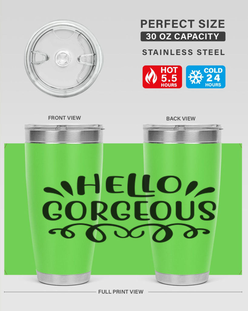 Hello Gorgeous 101#- fashion- Cotton Tank