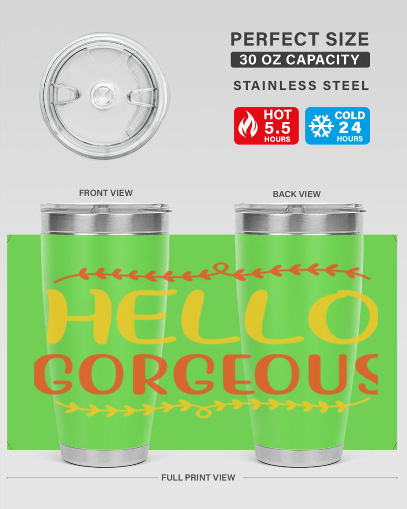 Hello Gorgeous 102#- fashion- Cotton Tank