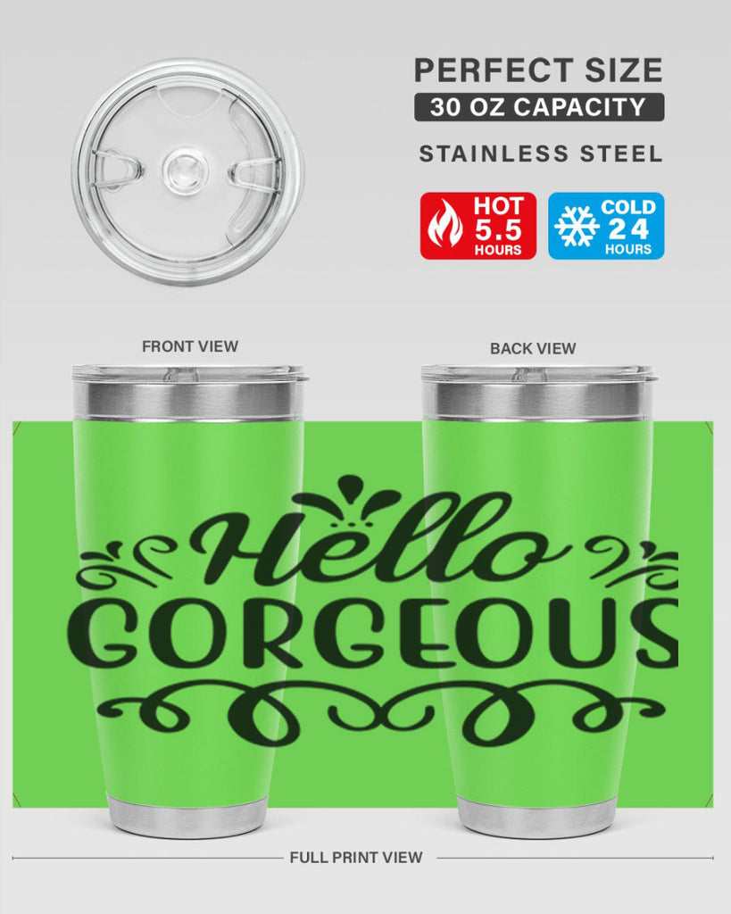 Hello Gorgeous 103#- fashion- Cotton Tank
