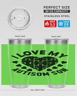 I love my Style 45#- autism- Tumbler