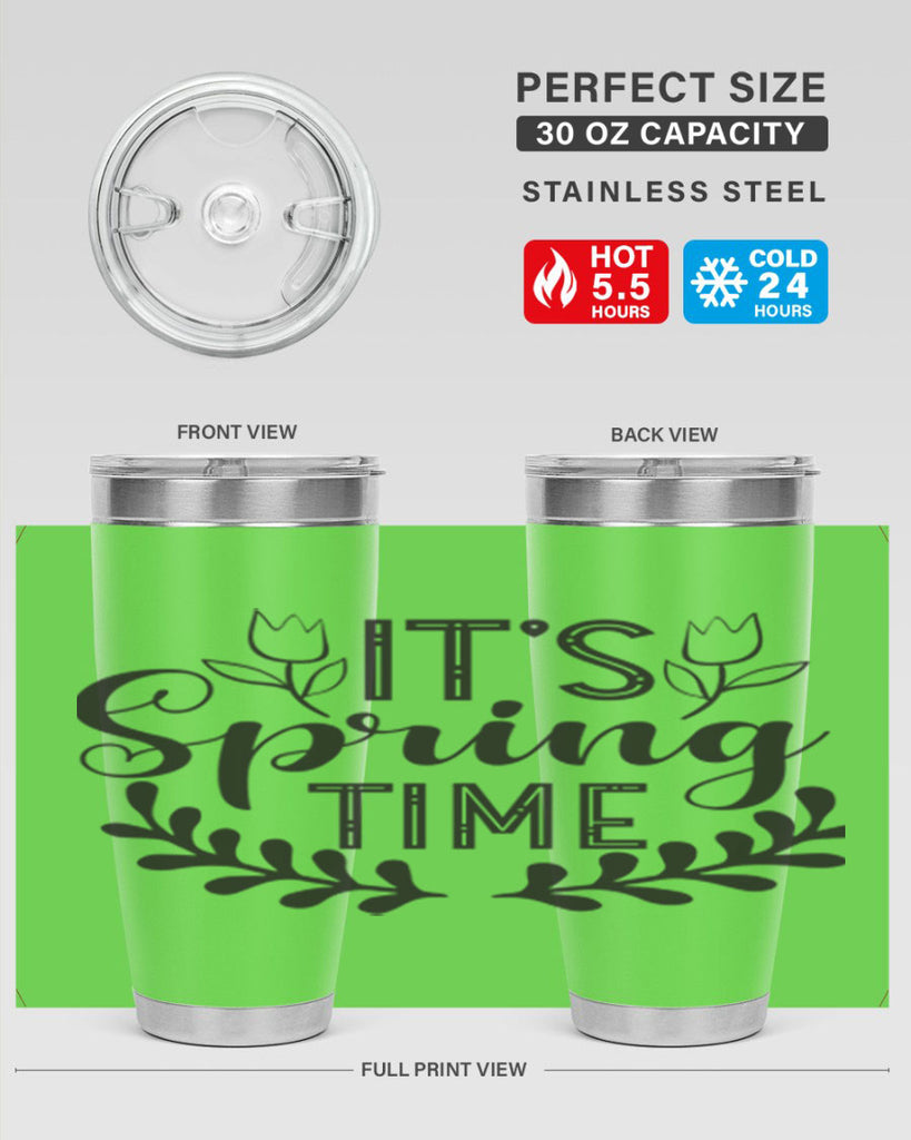 It's spring time281#- spring- Tumbler