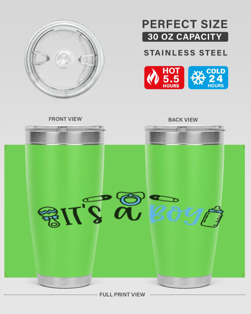 Its A Boy Style 80#- baby- tumbler