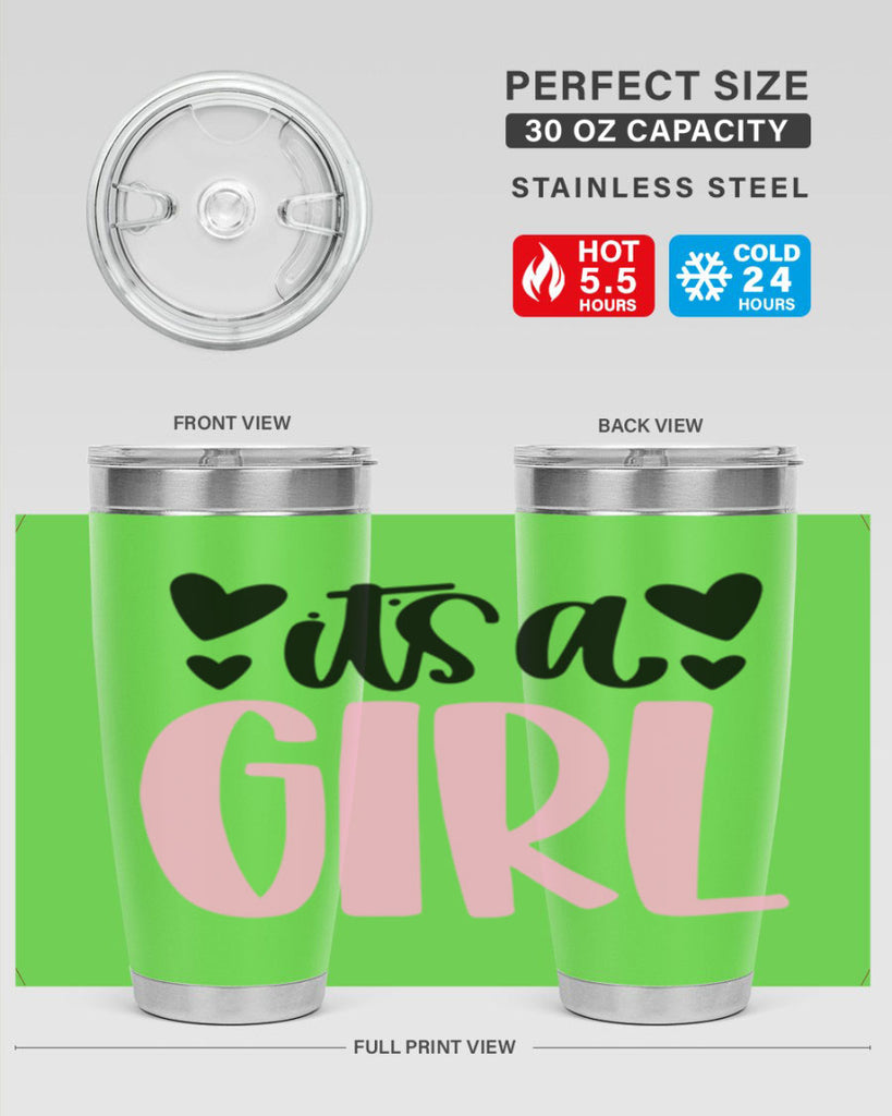 Its A Girl Style 79#- baby- tumbler