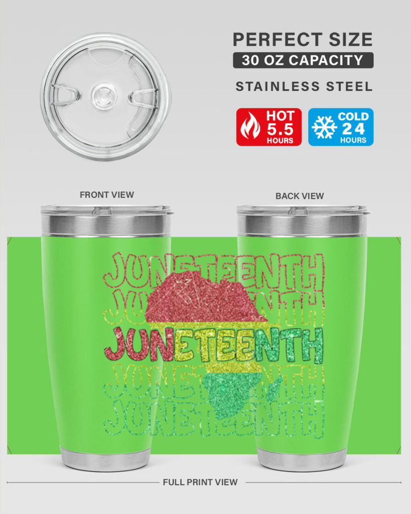 Juneteenth Fist Black History 1865 Png 13#- Juneteenth- tumbler