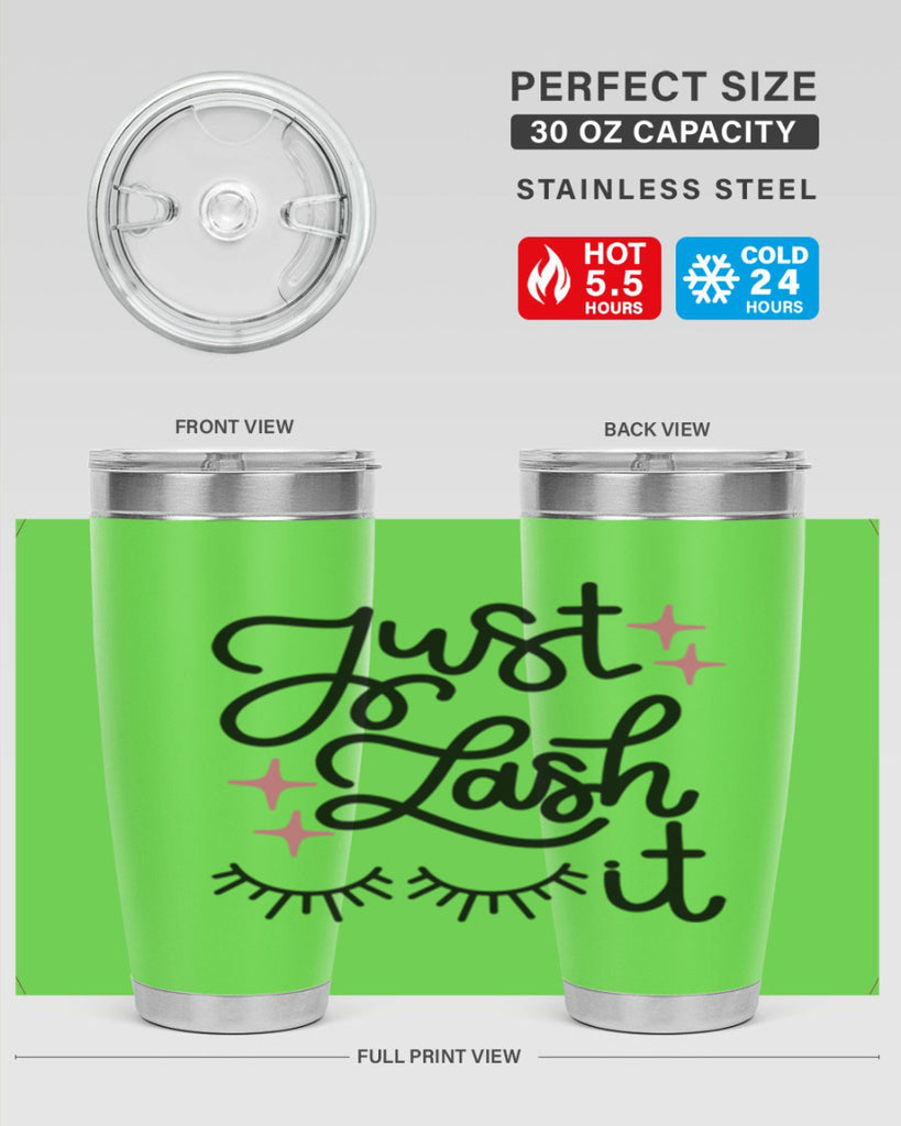 Just Lash It Style 76#- make up- Tumbler