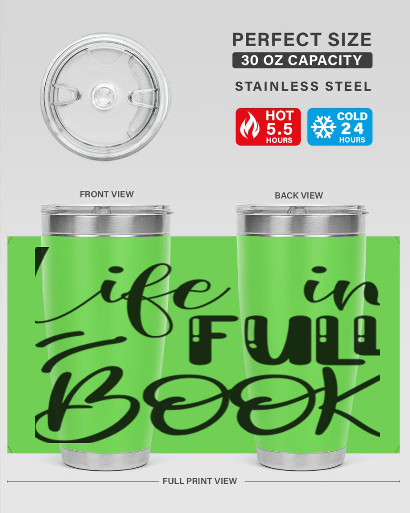 LIFE in FULL BOOK  300#- spring- Tumbler