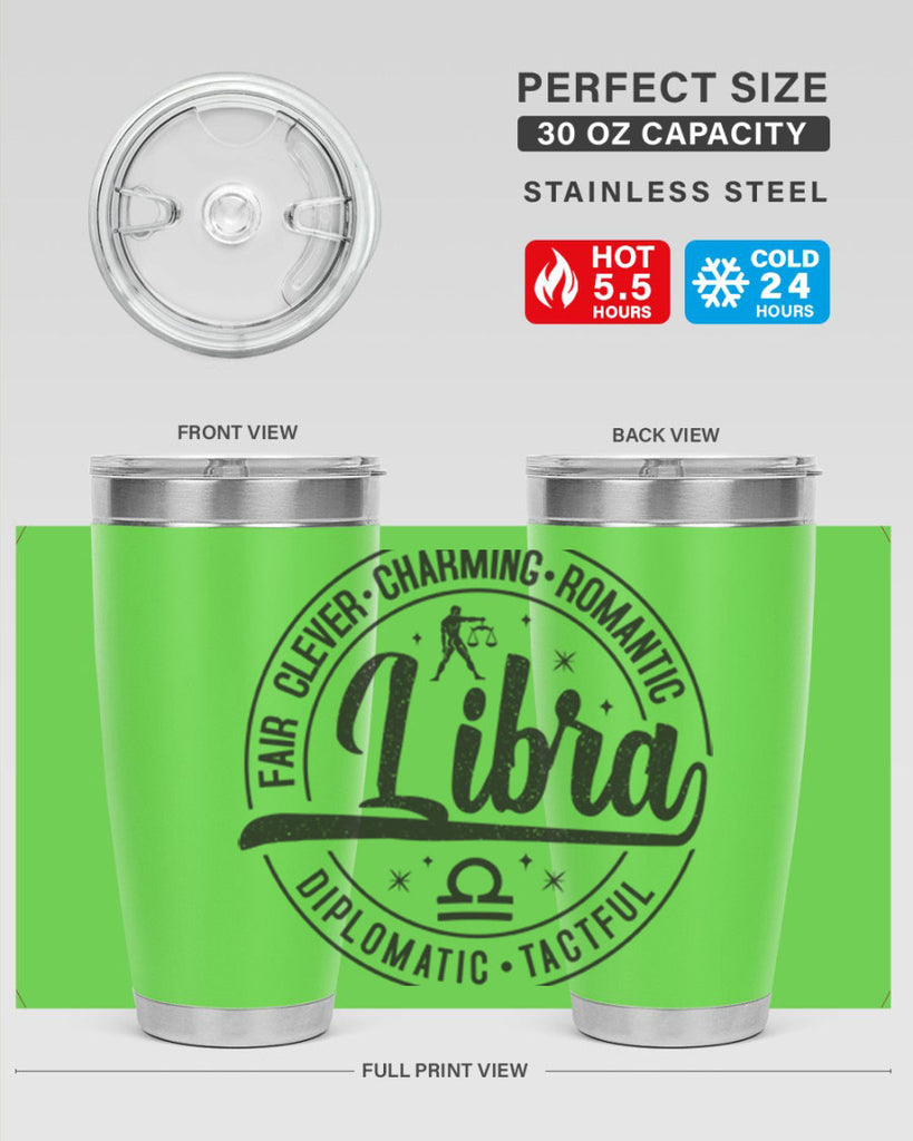 Libra 323#- zodiac- Tumbler