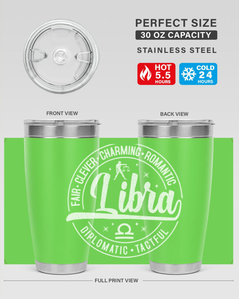 Libra 324#- zodiac- Tumbler