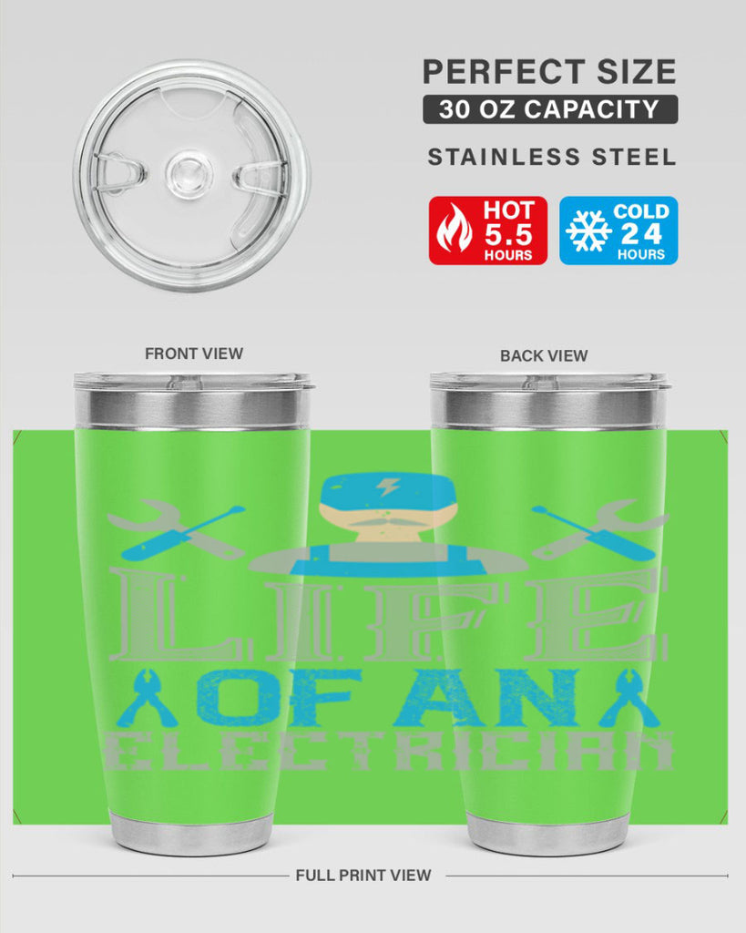 Life of an electrician Style 26#- electrician- tumbler