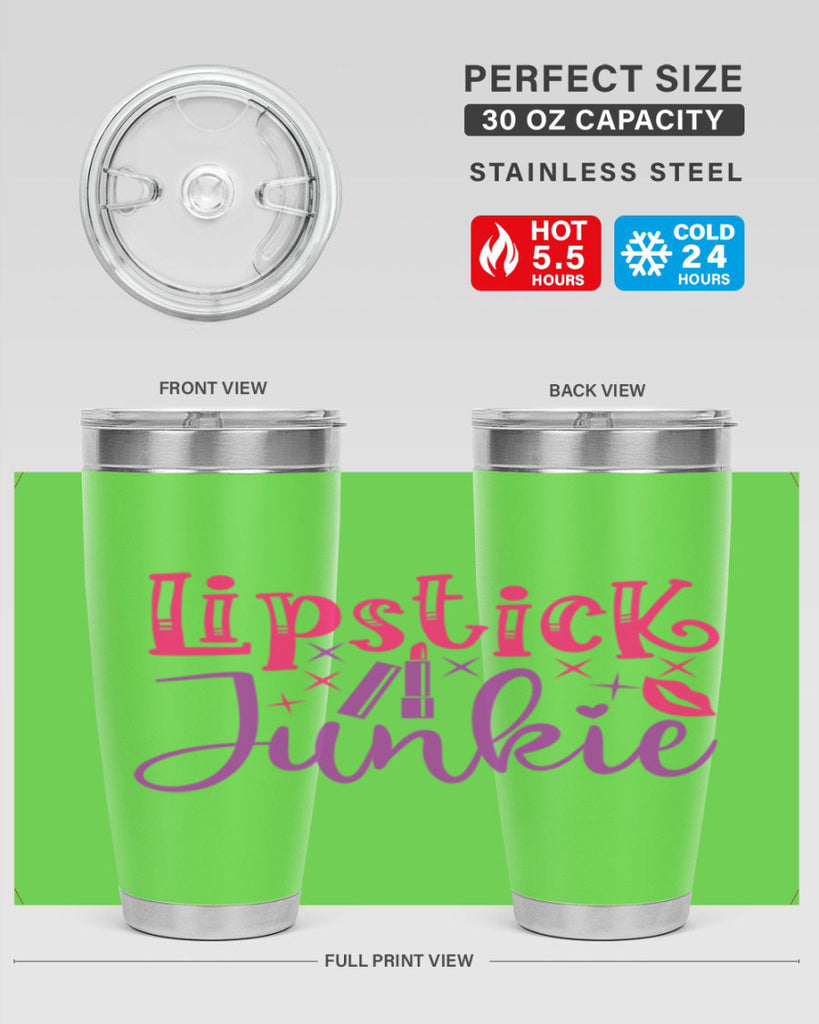 Lipstick Junkie Style 228#- make up- Tumbler