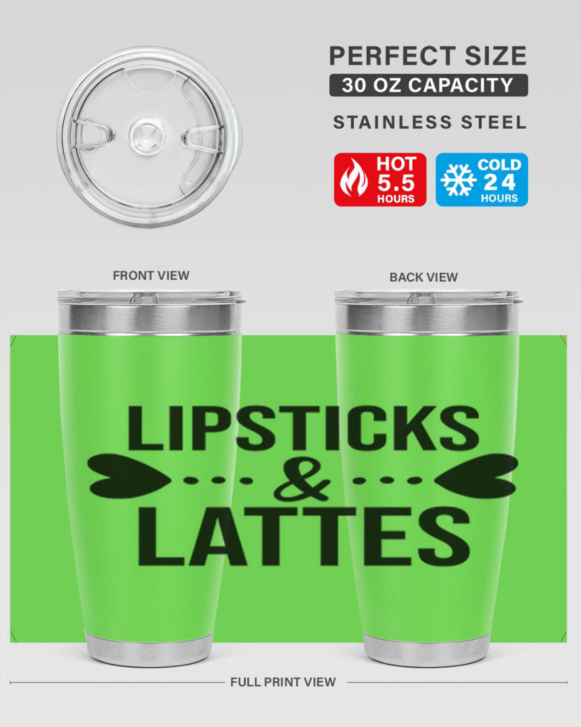 Lipsticks Lattes 114#- fashion- Cotton Tank