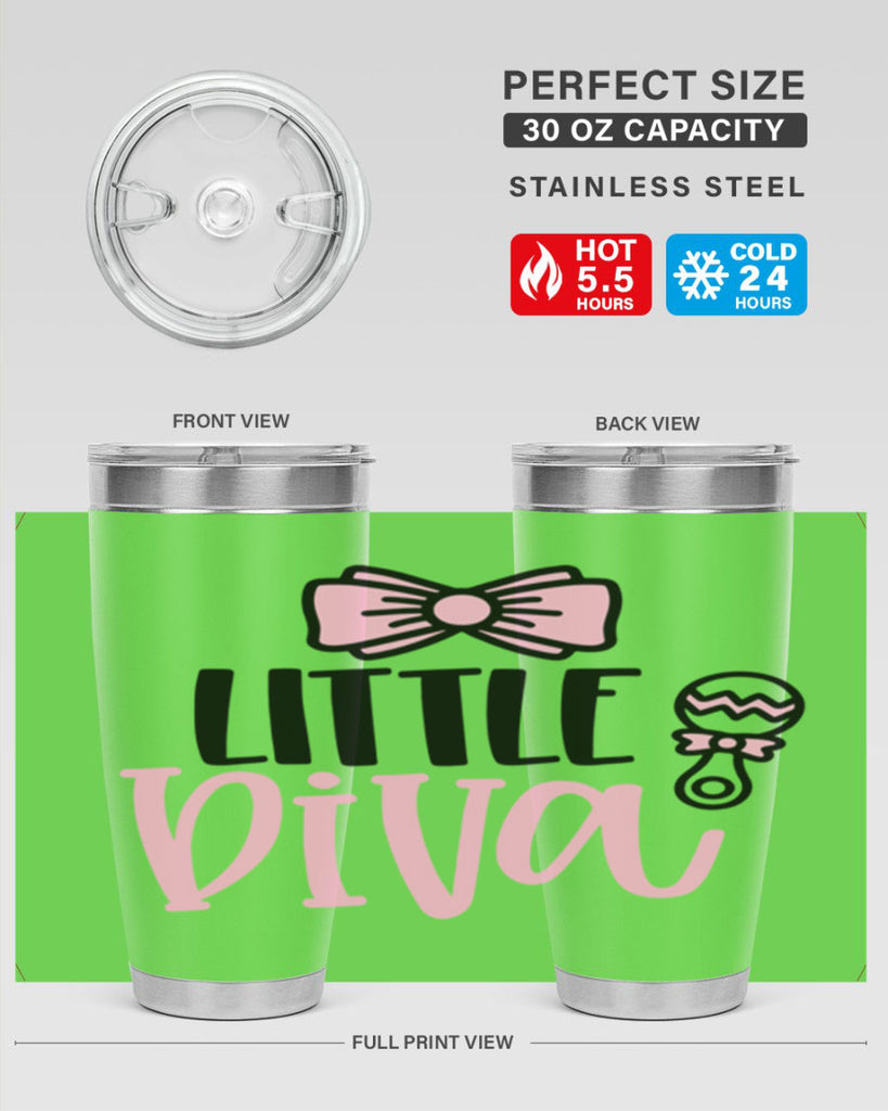 Little Diva Style 63#- baby- tumbler