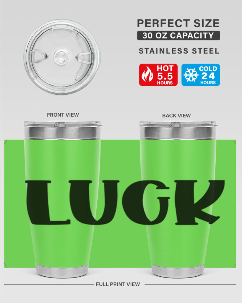 Luck Style 63#- St Patricks Day- Tumbler