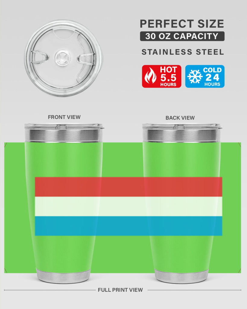 Luxembourg 97#- world flags- Tumbler