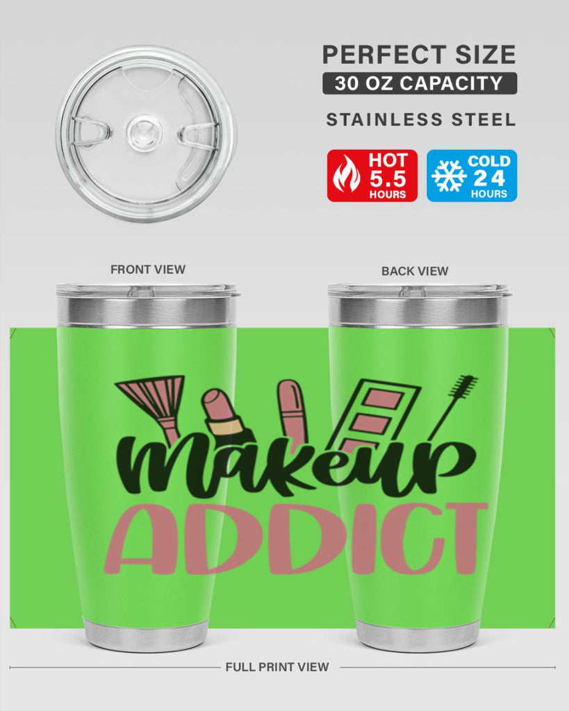 Makeup Addict Style 55#- make up- Tumbler