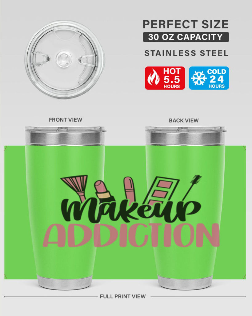 Makeup Addiction Style 54#- make up- Tumbler